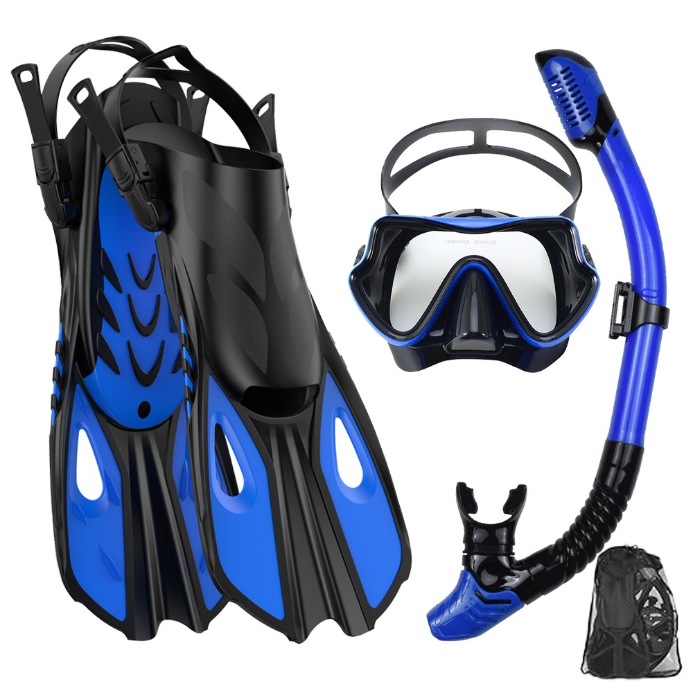 Snorkel Set - Snorkeling Set Diving Mask & Snorkel