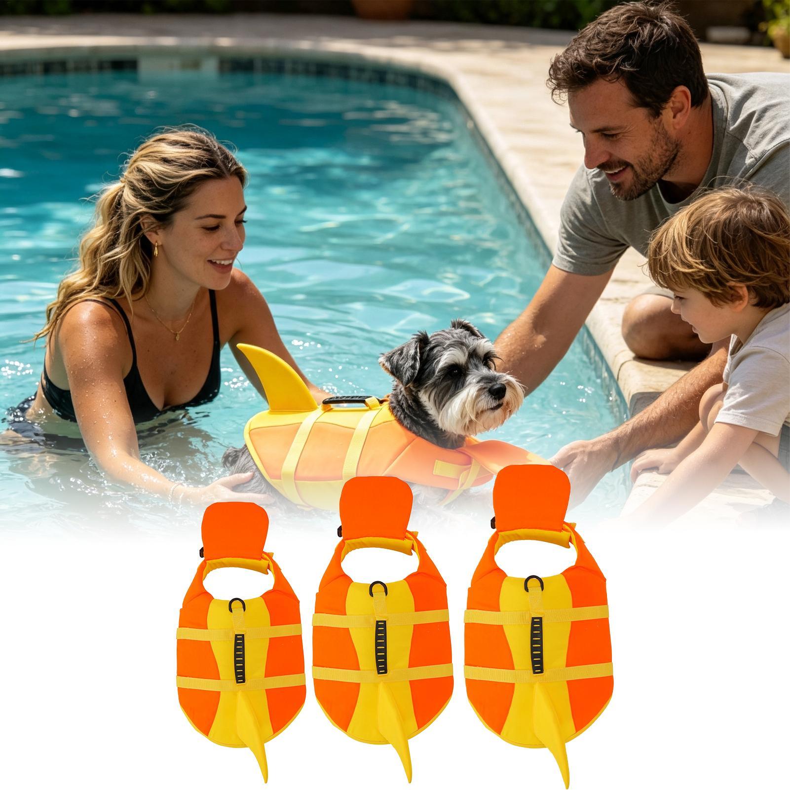 Life Jacket - Dog Life Jacket With Handle High