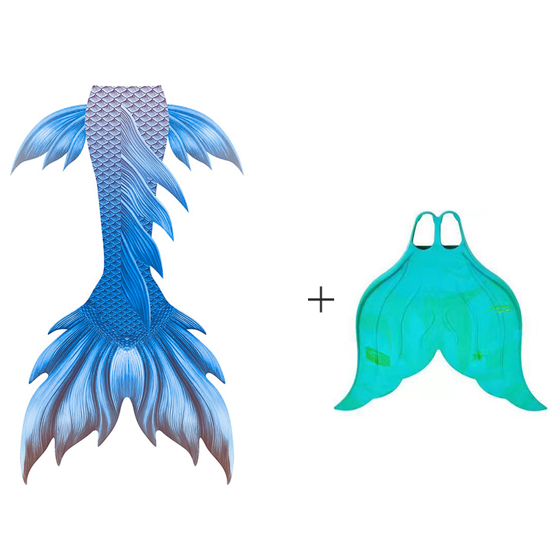 New Design Blue Colour SKins T - Flippers Swimming 评论和价格