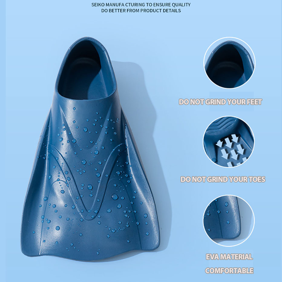 Short Frog Shoes Adult Silicon - Flippers Swimming 评论和价格