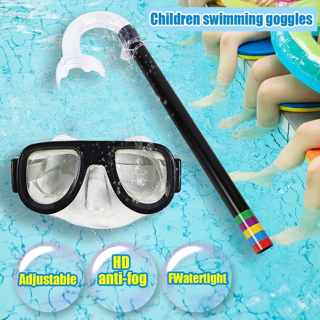 Summer Children Diving Goggle  - Snorkel Set 评论和价格