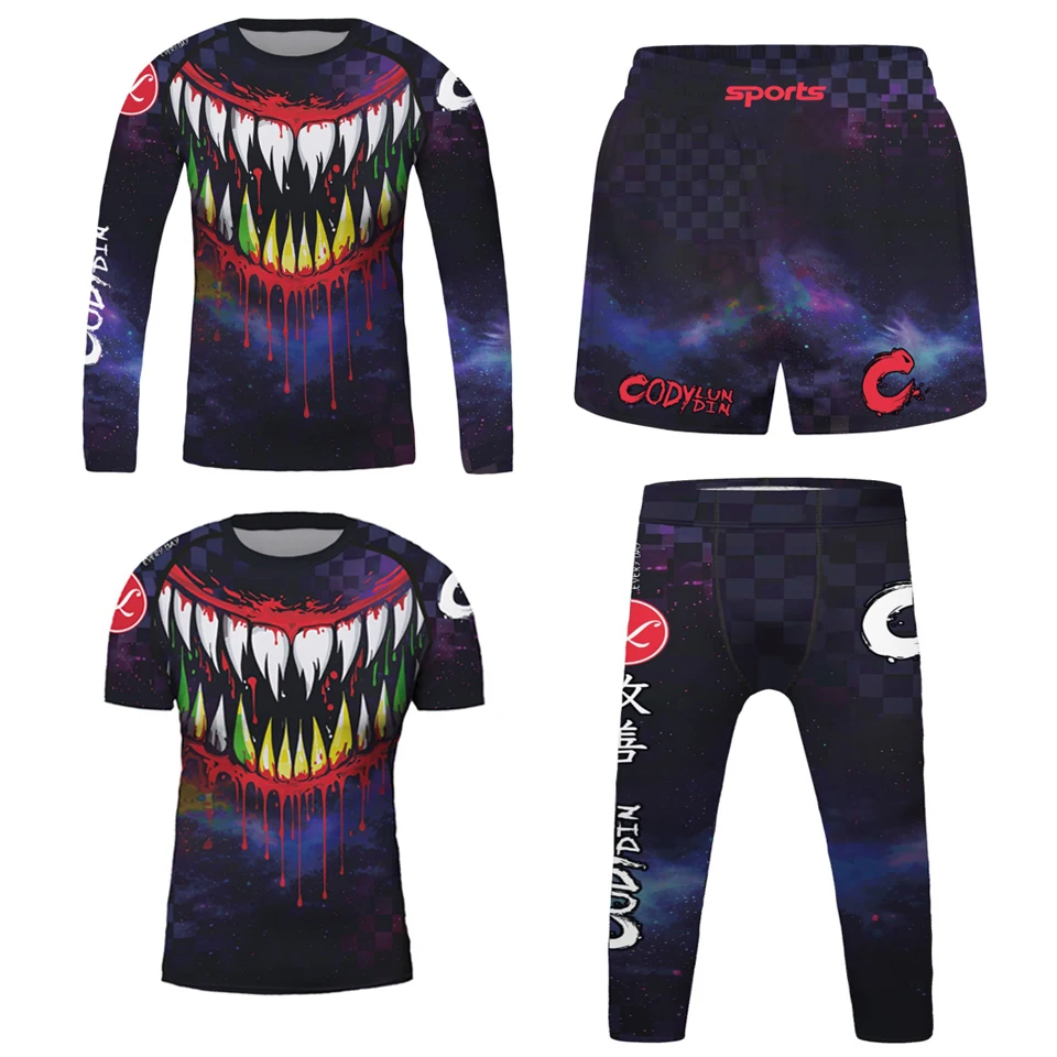 Kid's Sportswear MMA Muay Thai - Rash Guard 评论和价格