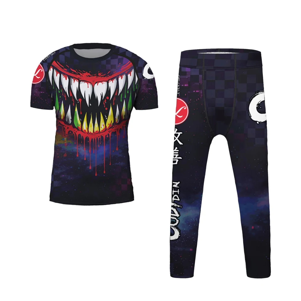 Kid's Sportswear MMA Muay Thai - Rash Guard 评论和价格