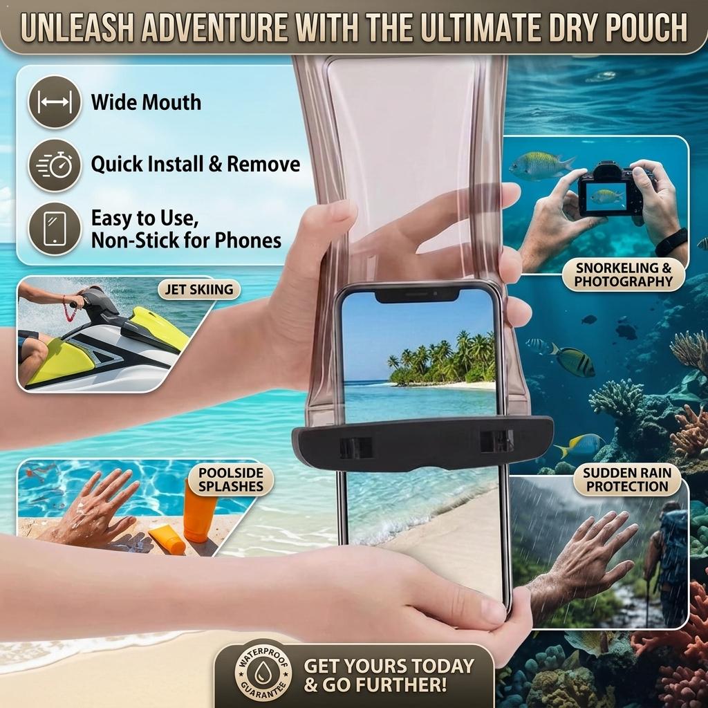 Clear Waterproof Phone Case Dr - Dry Bag Waterproof 评论和价格
