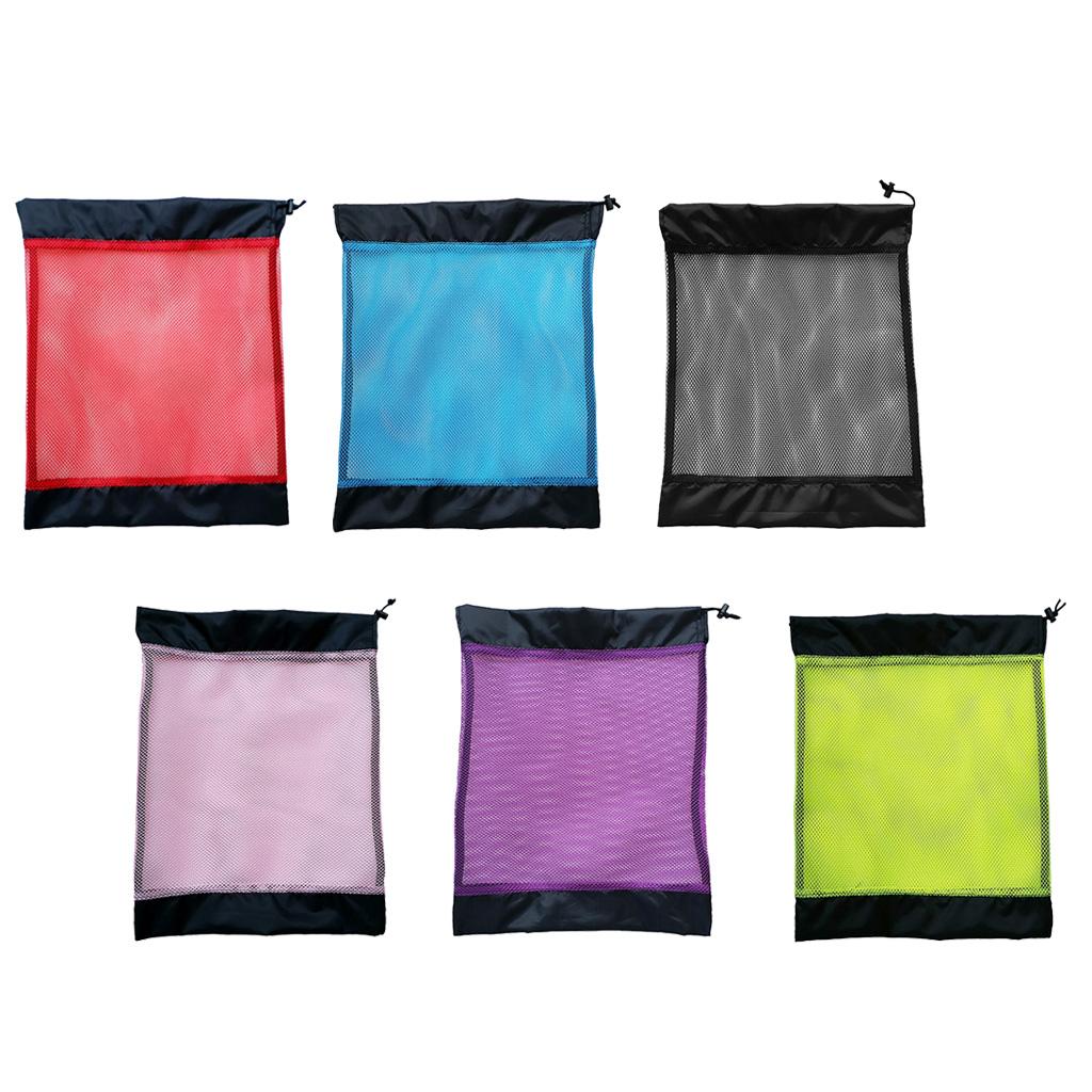 Mesh Drawstring Pouch Heavy Du - Diving Mask 评论和价格