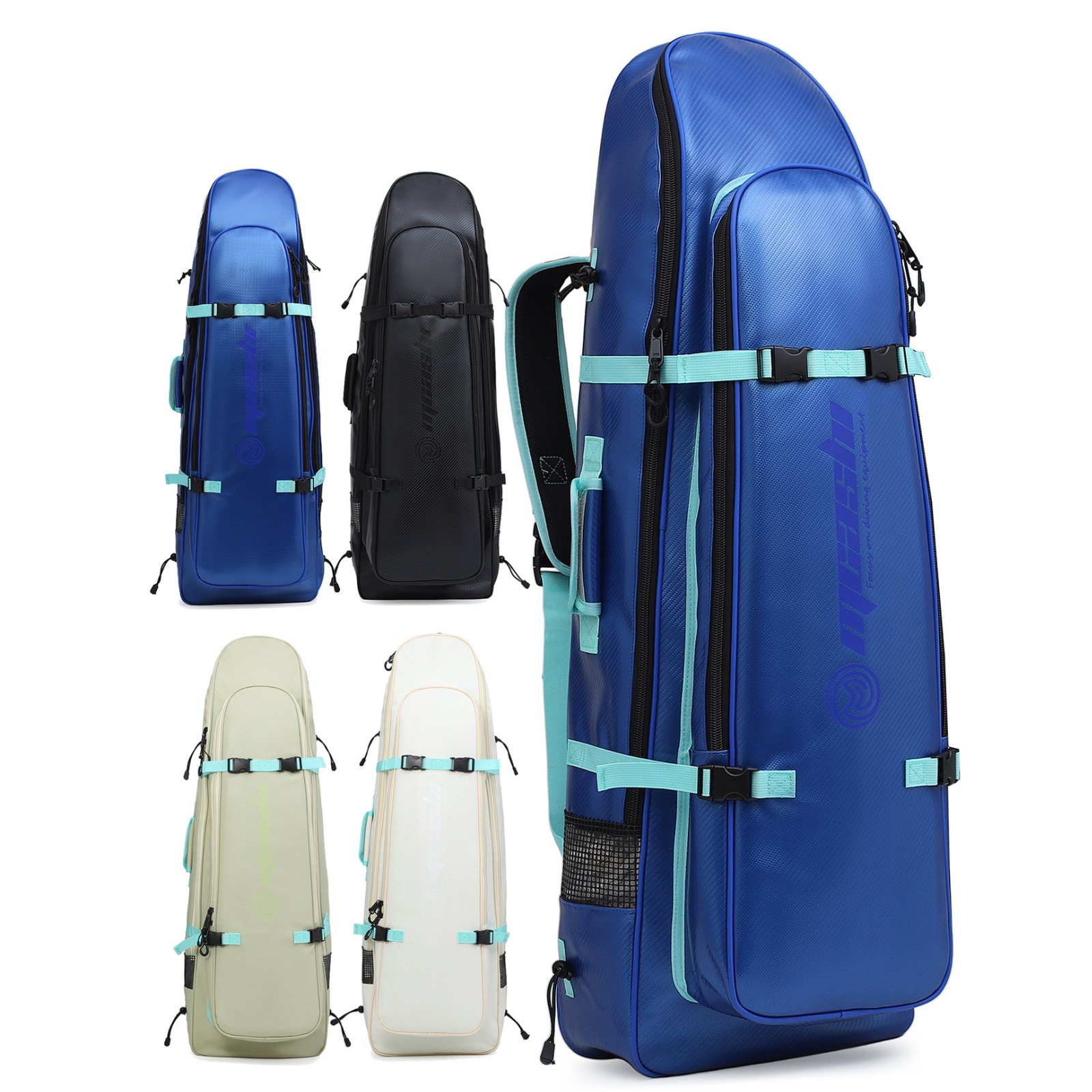 Long Fins Bag Portable Scuba D - Snorkeling Gear 评论和价格